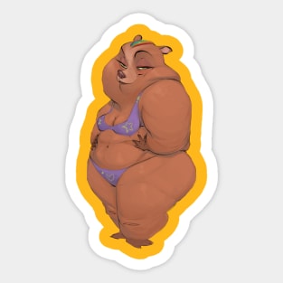 Bear beauty Sticker